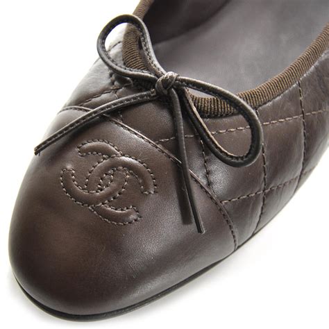 chanel cc quilted flats|chanel ballet flats size 41.